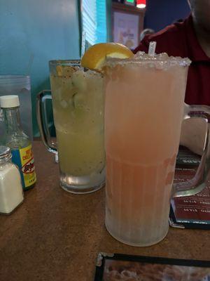 Margaritas - cucumber & watermelon