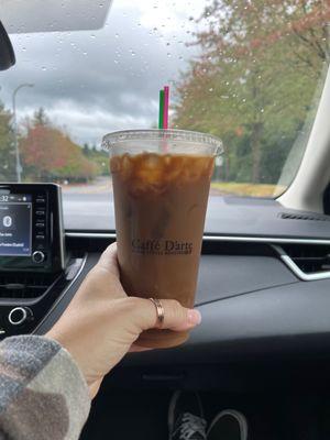 Iced americano for a rainy day!