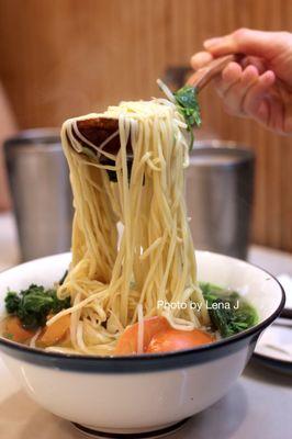 Seasonal Veggie Noodle ($12.80) - seasonal vegetables, cilantro and green onions