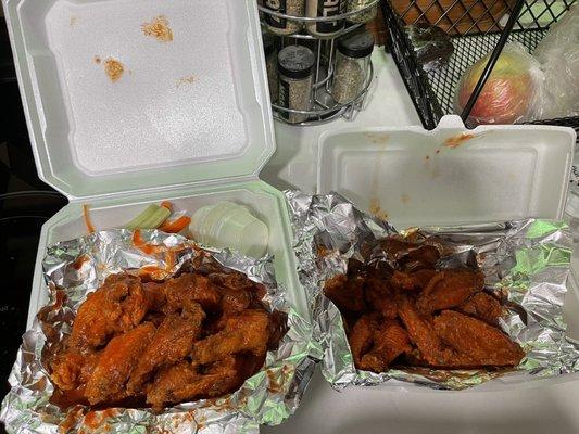 Buffalo Wings - 12 Pcs and Buffalo Wings - 6 Pcs Hot