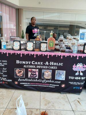 Sell alcohol and non alcohol bundt cakes