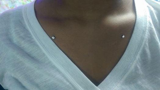 A set of dermals done at Flesh tones