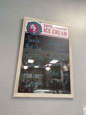 Ice cream flavors