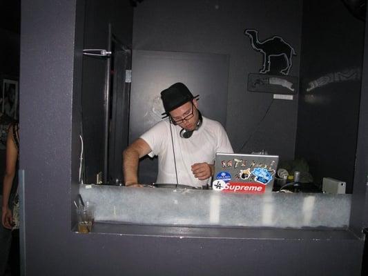 Dj in Booth at Posse on Broadway Event