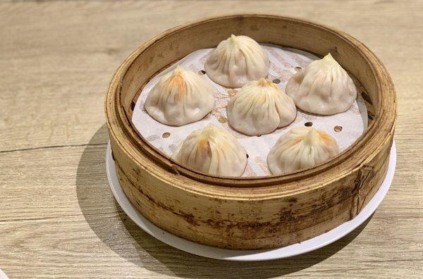 6 Juicy Crab Meat&pork Steamed Dumplings