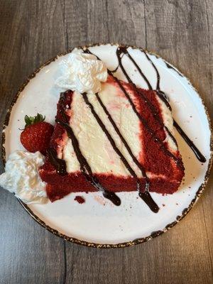 Red velvet cheesecake