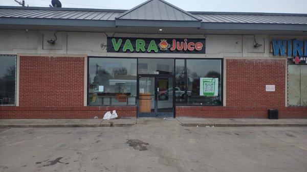 VARA Juice Greenfield RD Store front