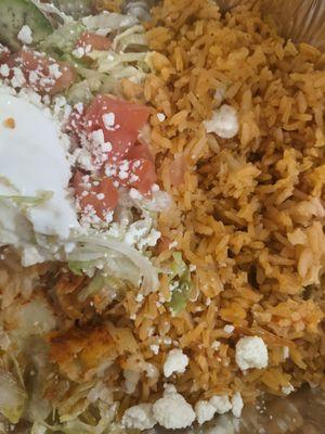 Meatless enchilada guadillahara