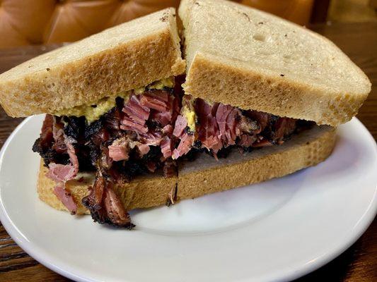 Lean Pastrami Sandwich