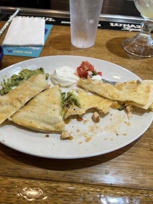 Chicken quesadilla