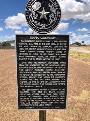 Hutto City cemetery