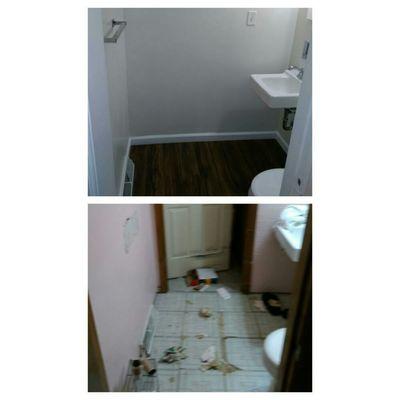 Bathroom remodel