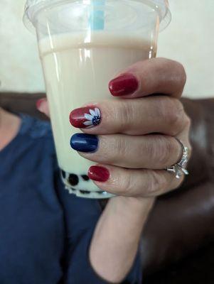 Fourth of July manicure!