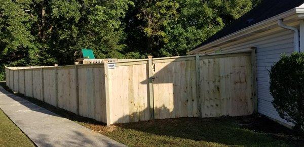 Bigfoot Fence Company Fence Installation  - Lebanon, TN - Mt. Juliet, TN - Nashville, TN