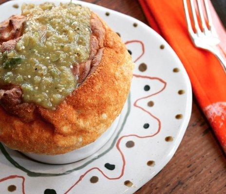 Southwest Chicken Soufflé