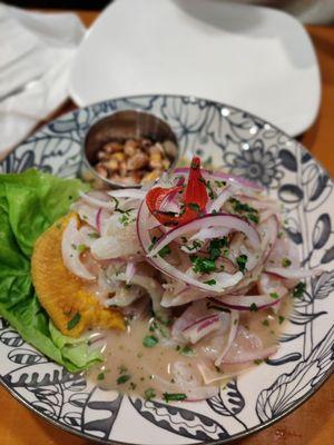 Fish ceviche