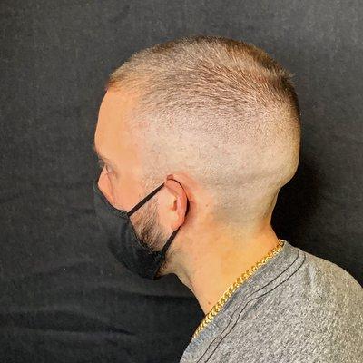 Bald fade, short cut