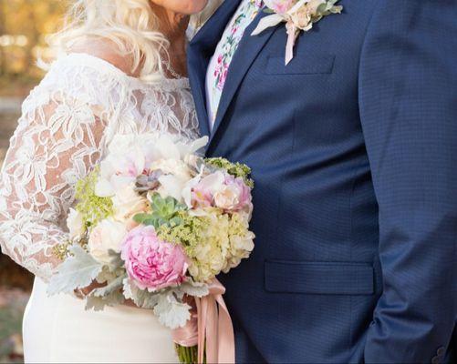 Beautiful wedding bouquet