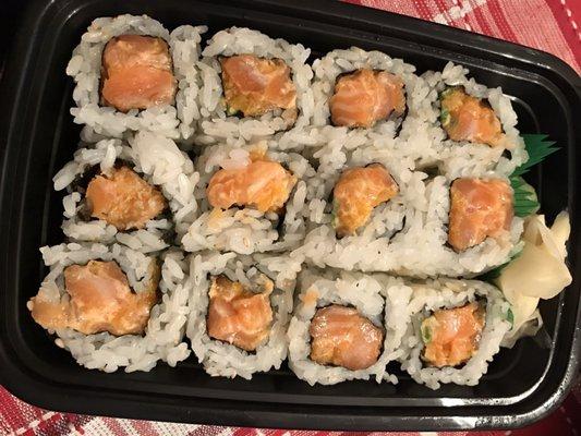 Spicy salmon, so good!