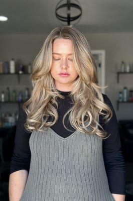 Two rows of extensions to add length and fullness