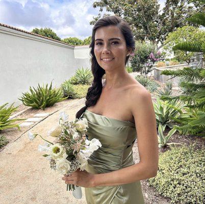 Beaming Bridesmaid: To see more tans like this, visit our Instagram @getglowing_katieh