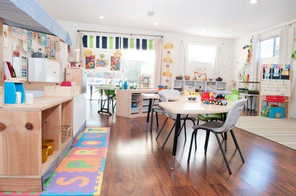 Classroom full of vibrant Colors - Preschool near 805 in Clairemont, San Diego