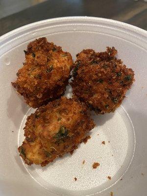 Chicken parmesan bites. Yum!