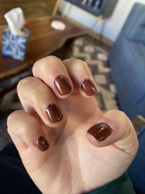 Gel manicure