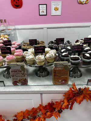 Assorted cupcakes