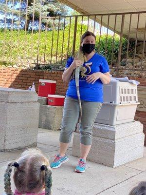 Children's program at the library