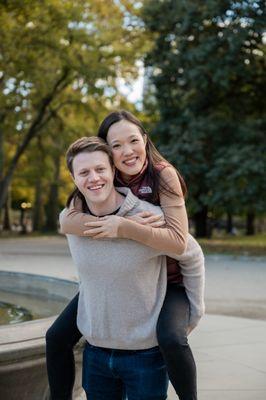 Couples photoshoot in Central Park