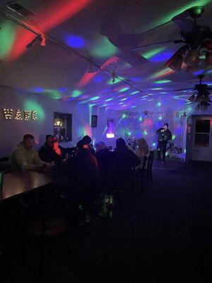 Adult karaoke in the 3rd St Club House- April 2024