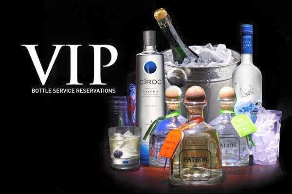 VIP Bottle service available!