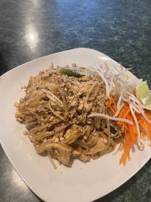 Phad Thai chicken 3 star