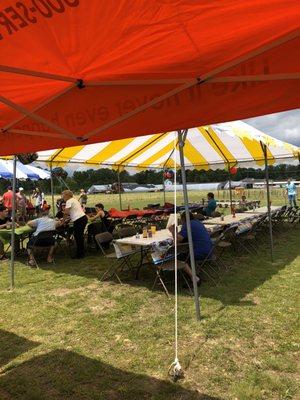 Birthday party tents!