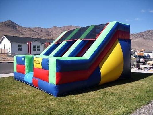 Two Huge Slides, my boy loves this one