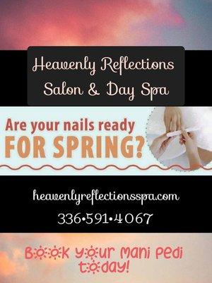 Gel, SNS, Acrylics, French, traditional polish & more. Manicures & Pedicures by appointment.