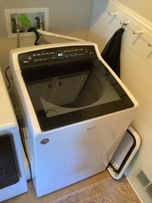 Washer repaired!