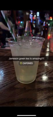 Jameson green tea is sooooo good!