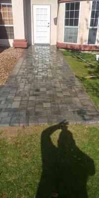 Mesa Arizona walkway paver