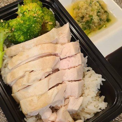 Hainan chicken rice