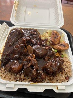 Small oxtail meal