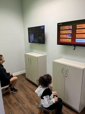 Gaming space! My kids loved this