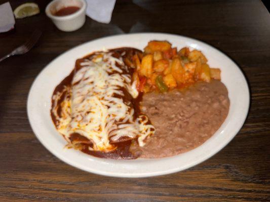 Old Fashioned Enchiladas