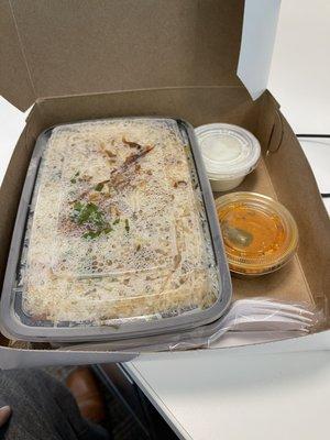 Contents of Take Out box