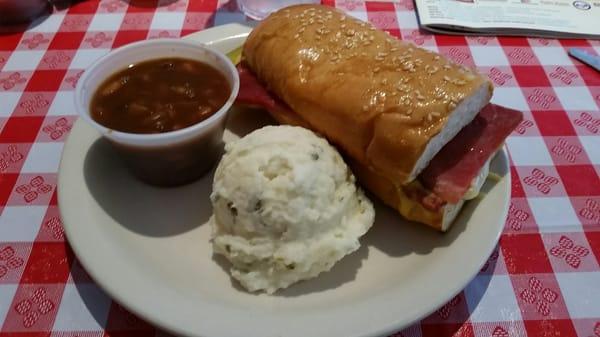 Nolan's Original Po'Boy. As good as I remember.