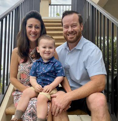 Dr. Chris Coulsby and family.