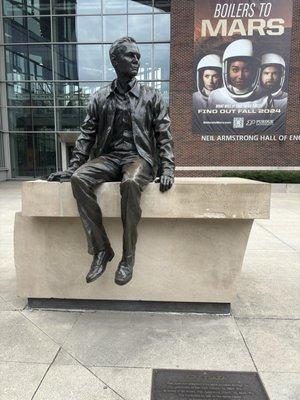 Neil Armstrong statue