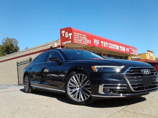 Audi A8 Window Tint