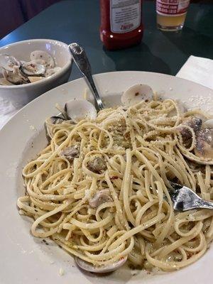 Linguine and Clams.